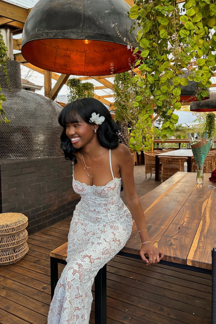 Elianna | Floral Lace Dress