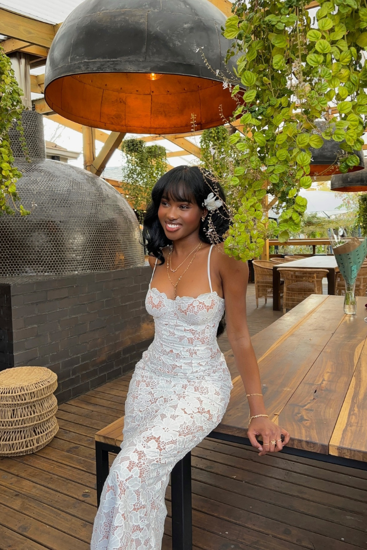 Elianna | Floral Lace Dress