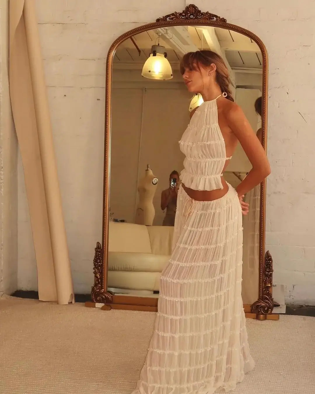 Ivy | Bohemian Ruffle Set