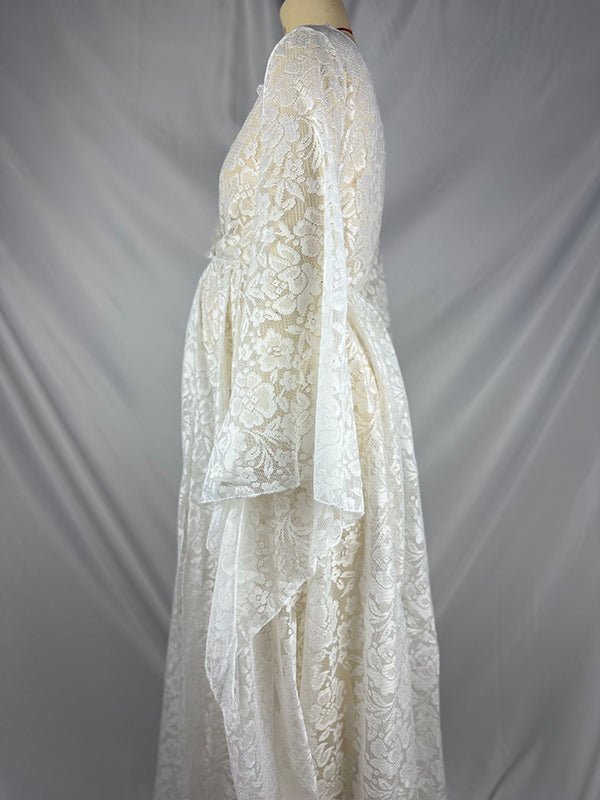 Willow | Boho Lace Maternity Maxi Dress