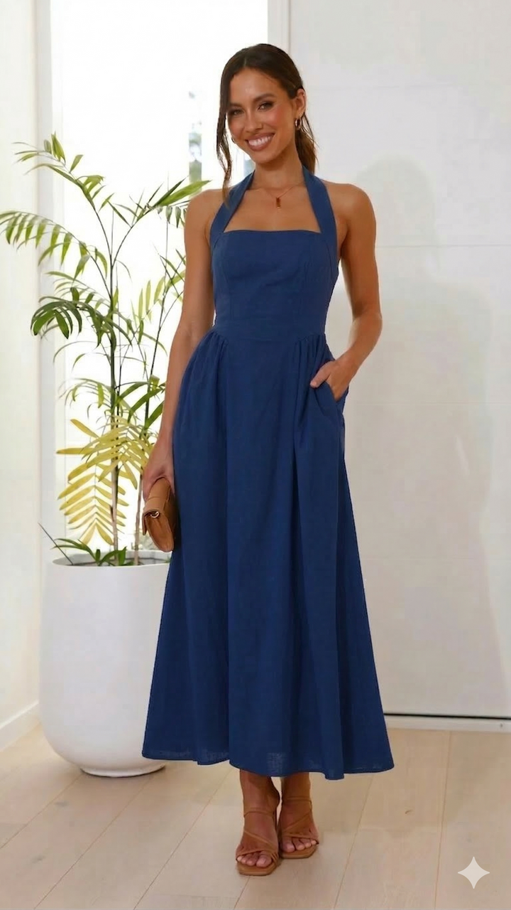 Karys | Halter Maxi Dress