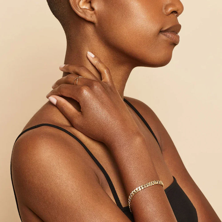 Vevetta | Minimalist Curb Link Bracelet