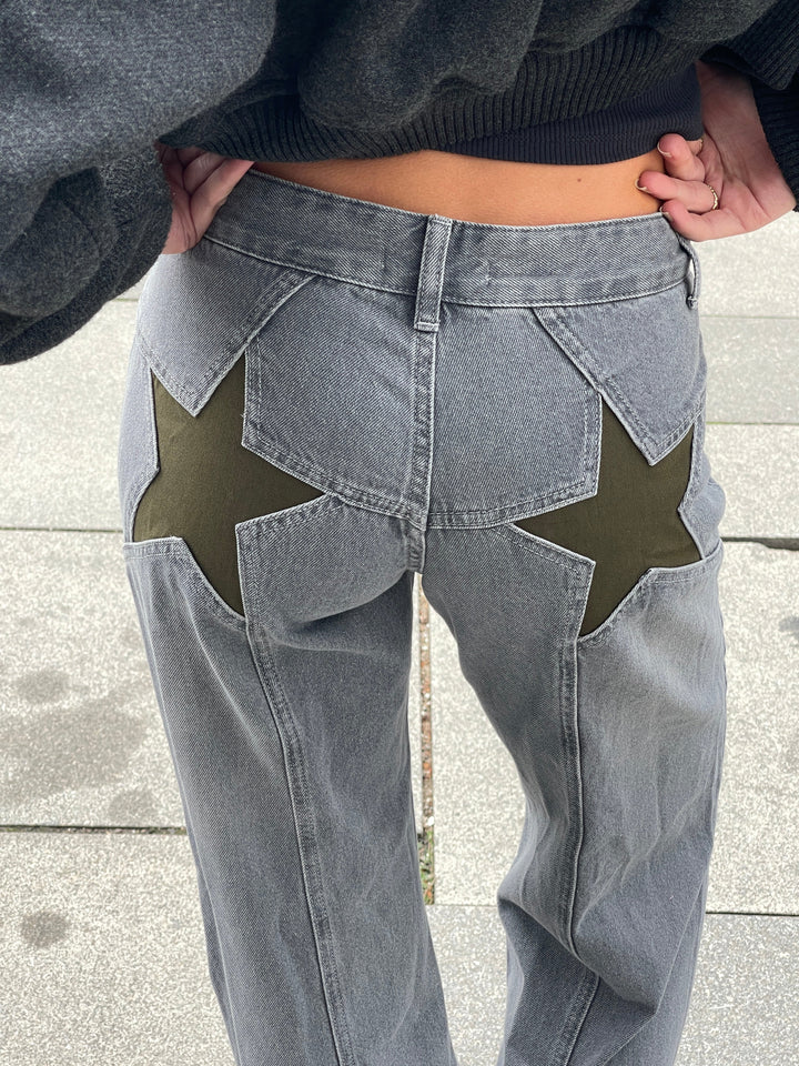 Maggie | Flare Star Jeans
