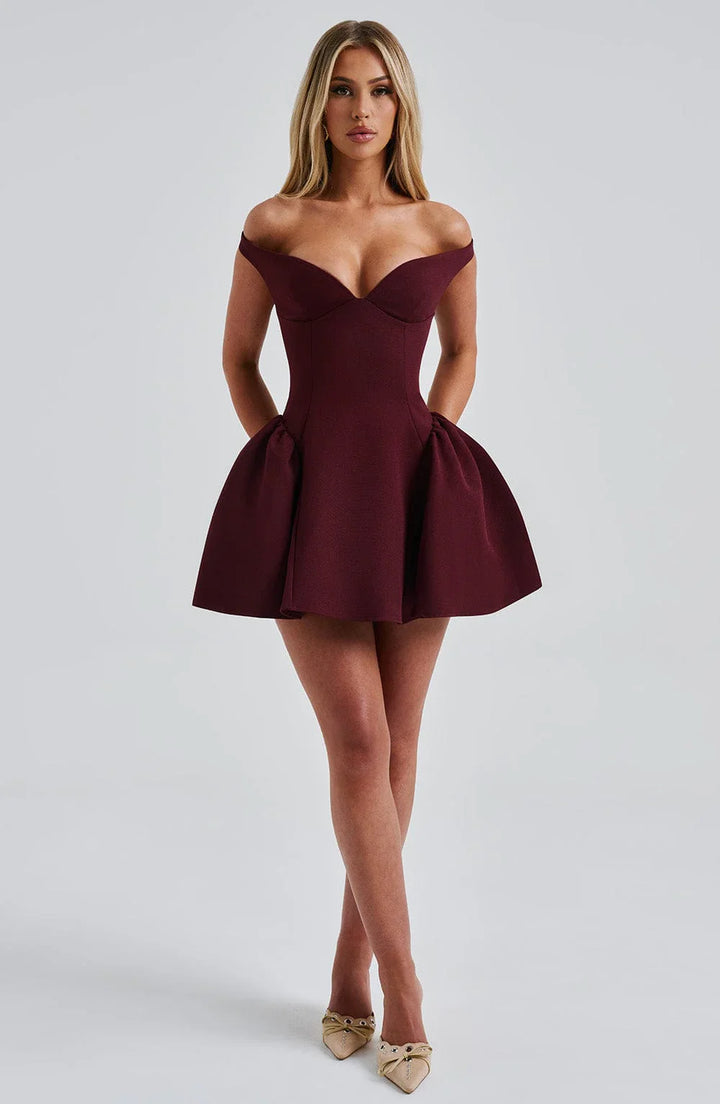 Iris | Elegant Bodycon Mini Dress