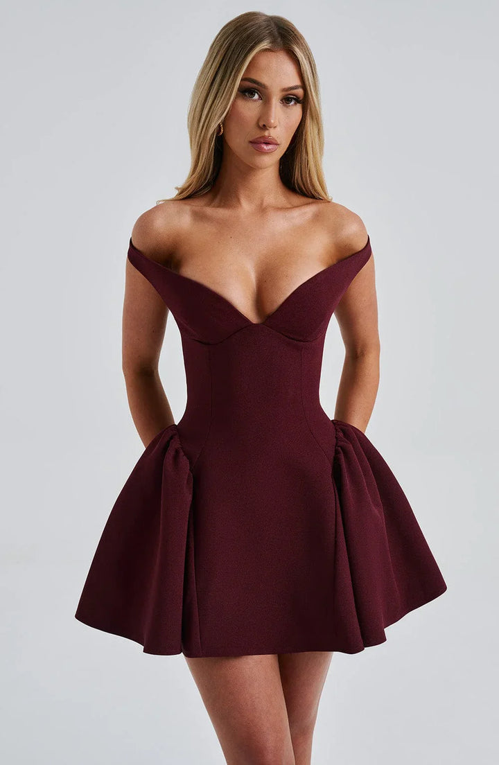 Iris | Elegant Bodycon Mini Dress