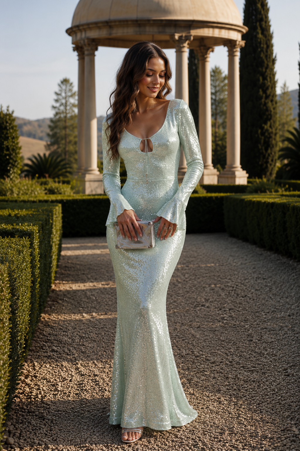 Kali | Shimmering Long Gown