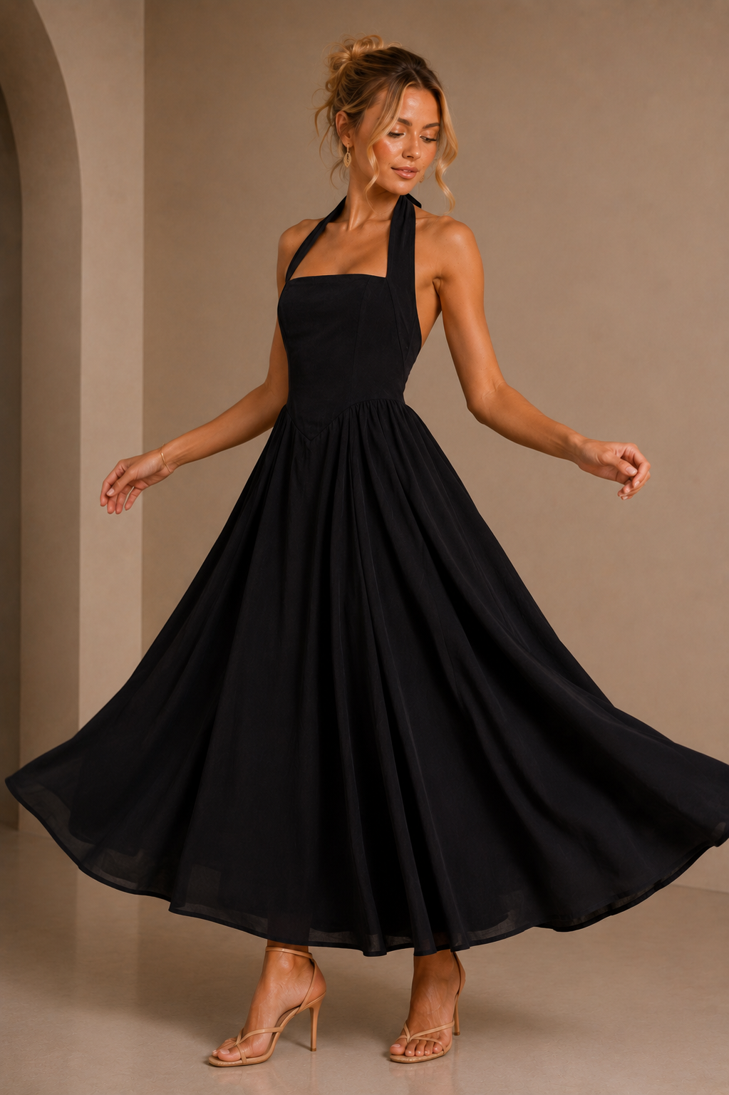 Karys | Halter Maxi Dress