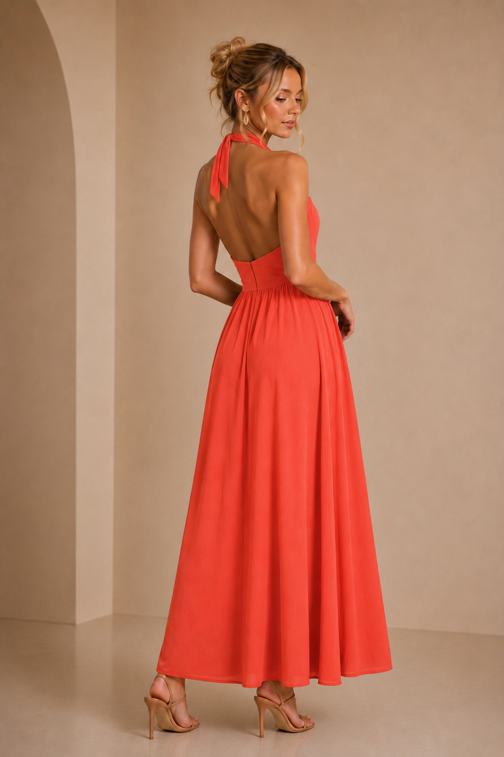 Karys | Halter Maxi Dress