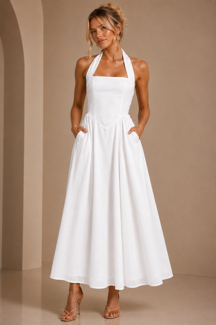 Karys | Halter Maxi Dress