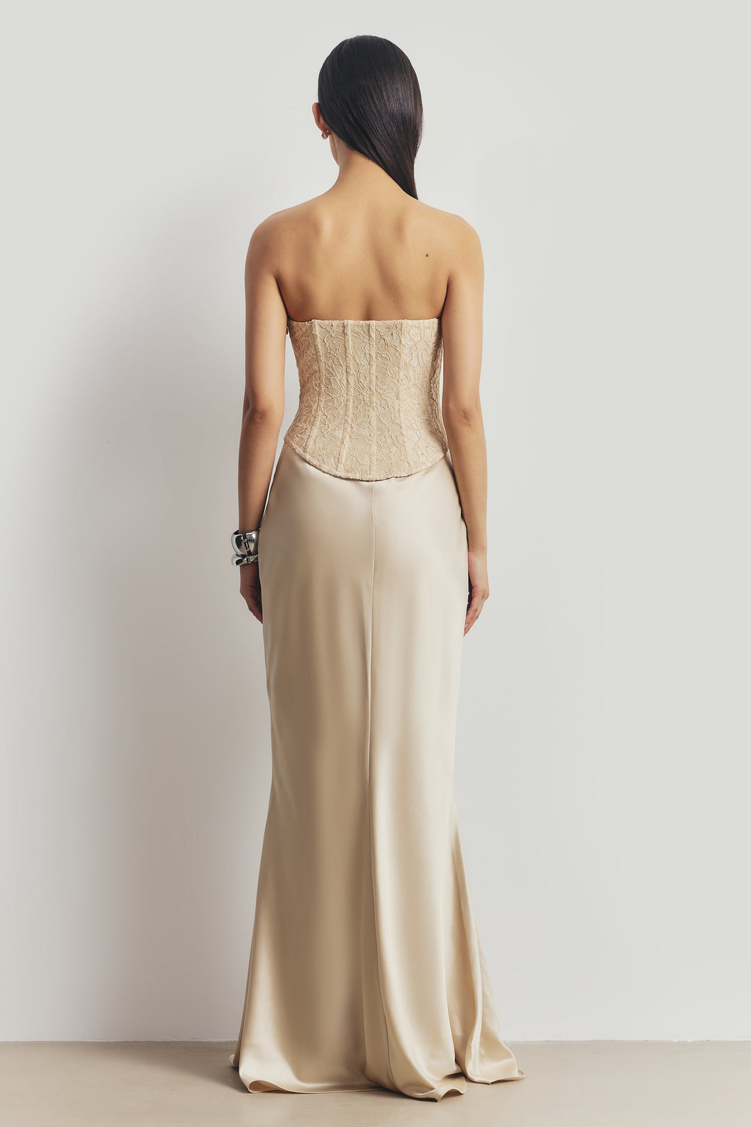 Caelia | Satin Maxi Dress