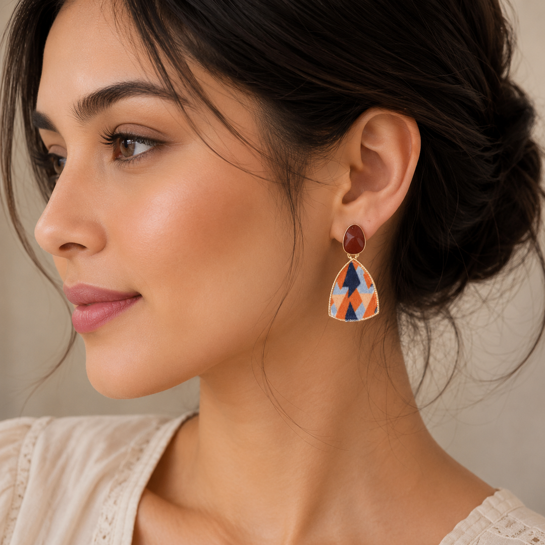 Leonora | Pearl Stud Earrings Set
