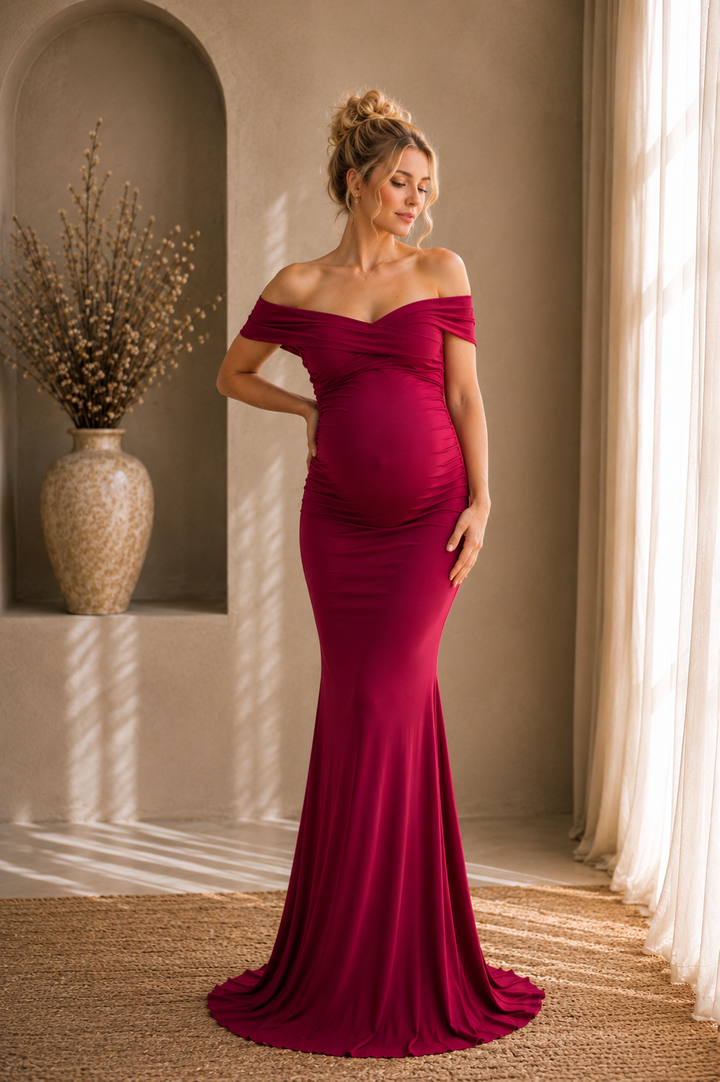 Luciana | Off-Shoulder Gown