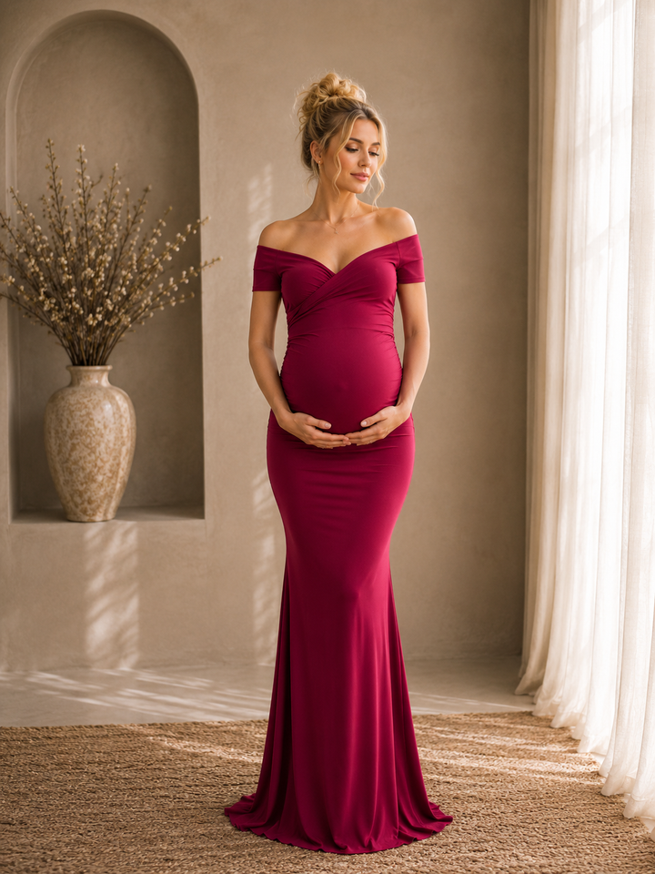 Luciana | Off-Shoulder Gown