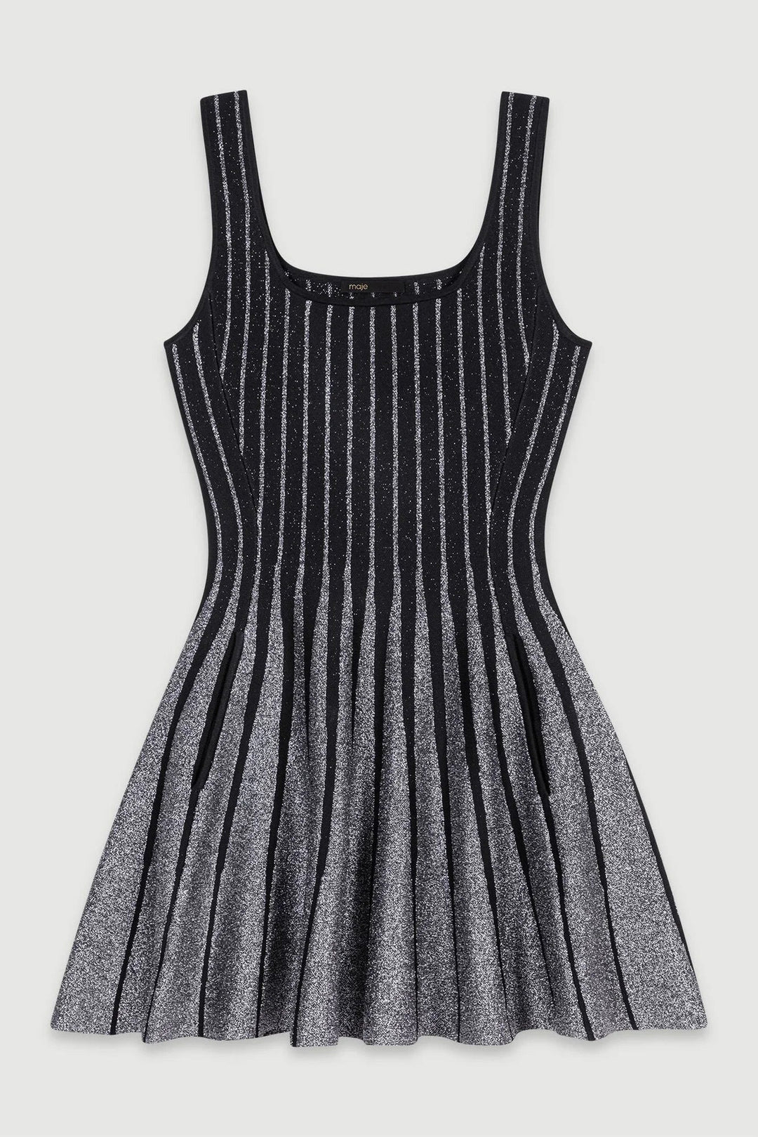 Raina | Striped Glitter Dress