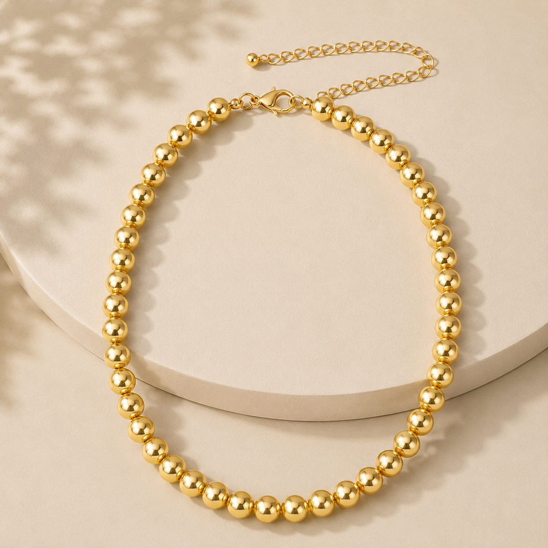 Margot | Classic Faux Pearl Choker Necklace