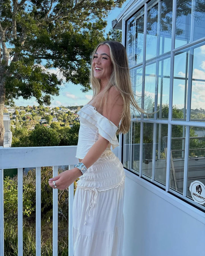 Gwyneira | Pearlveil Maternity Gown