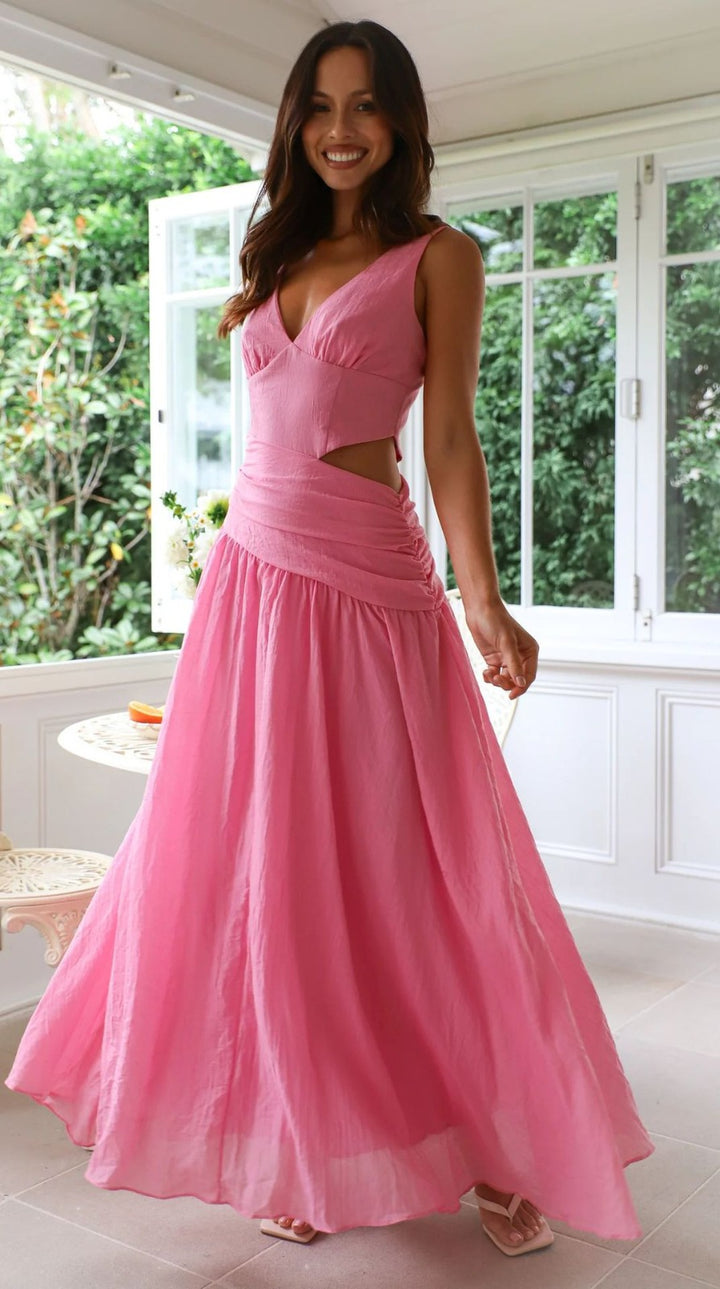 Demelza | Romantic Rosette Dress