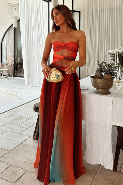 Florence | Strapless Maxi Dress