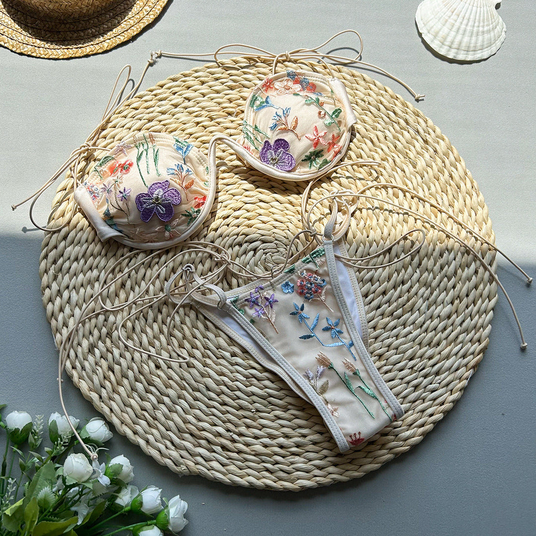 Verity | Embroidery Sequin Bikini