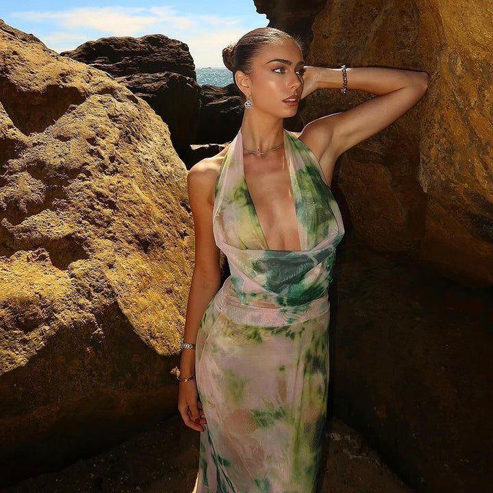 Isley | Drape Maxi Dress
