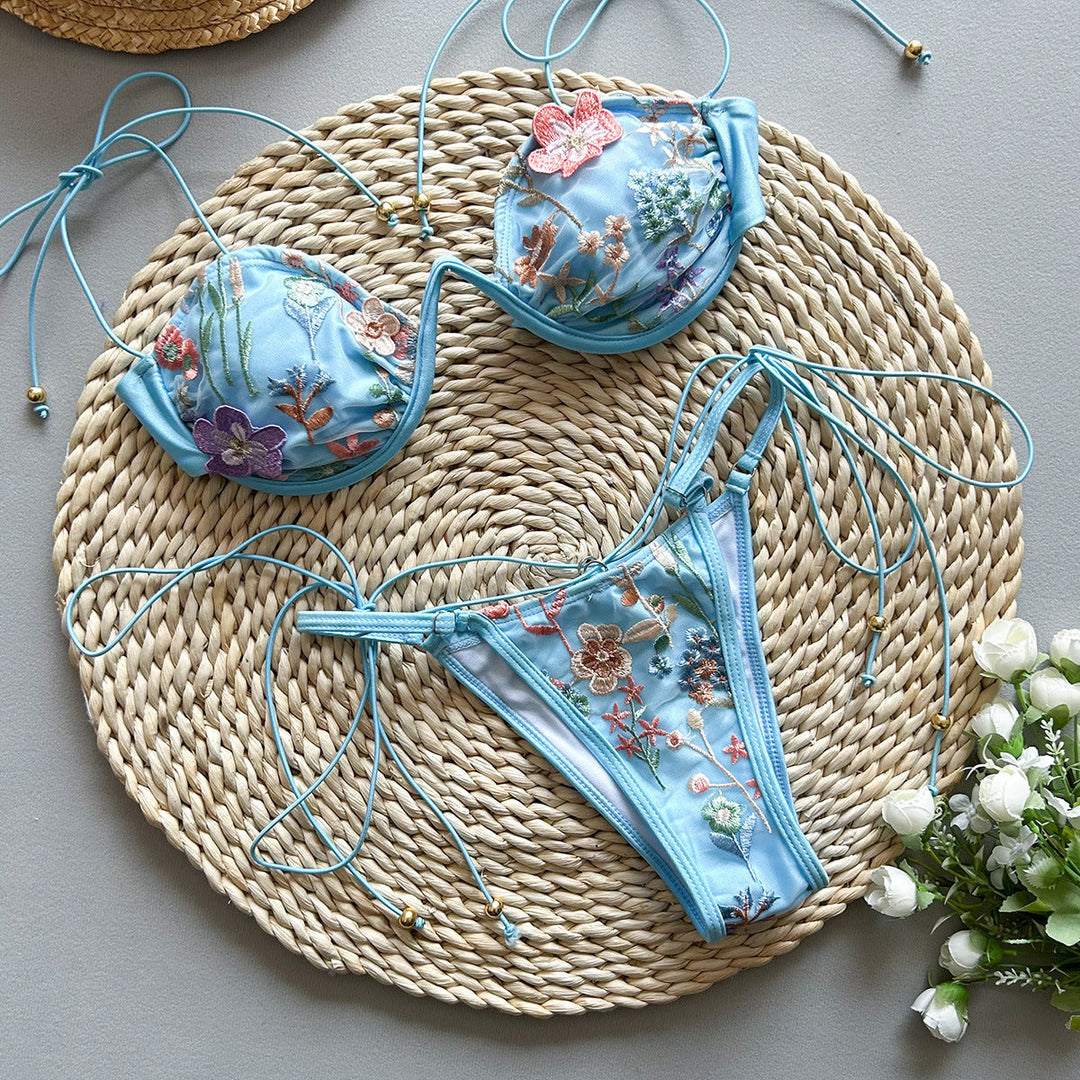 Verity | Embroidery Sequin Bikini