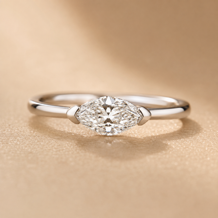 Orva | Marquise Ring Silver