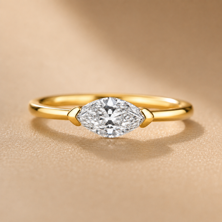 Orva | Marquise Ring Gold