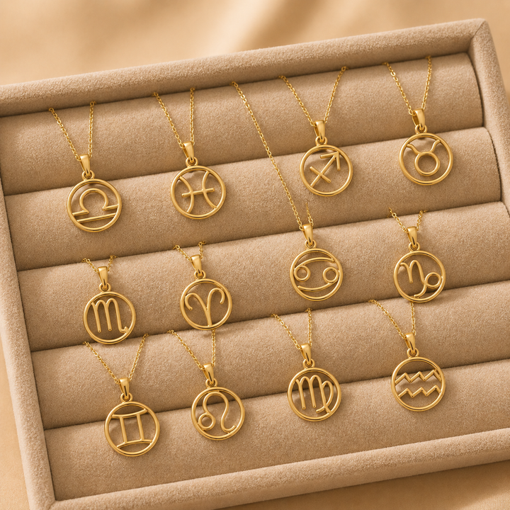 Pernel | Zodiac Pendant Necklace