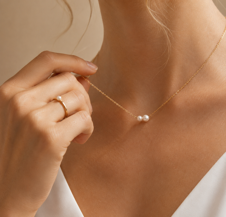 PEARLISSE Baby Shower Necklace
