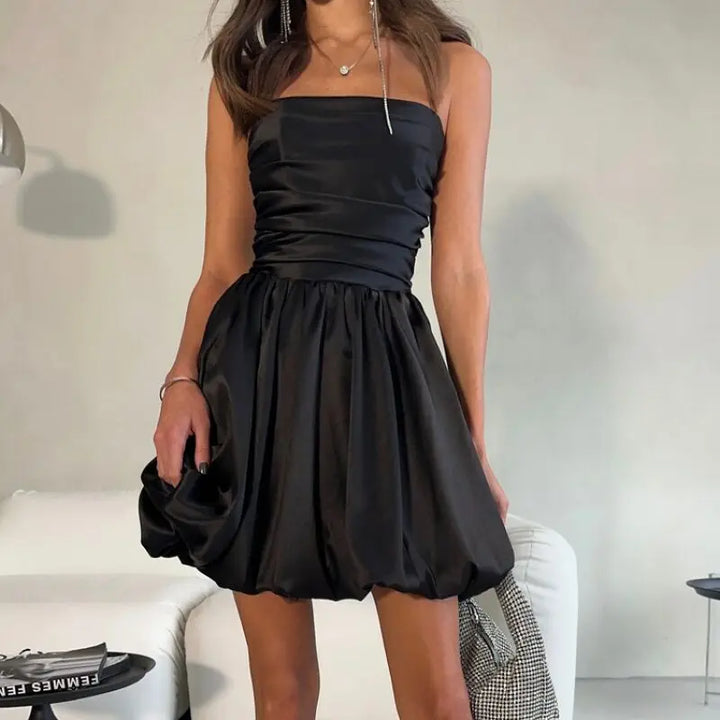 Ariyah | Strapless Balloon Dress