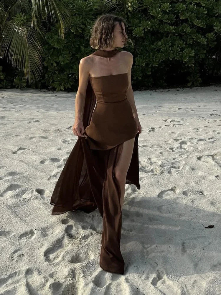 Georgia | Elegant Layered Gown