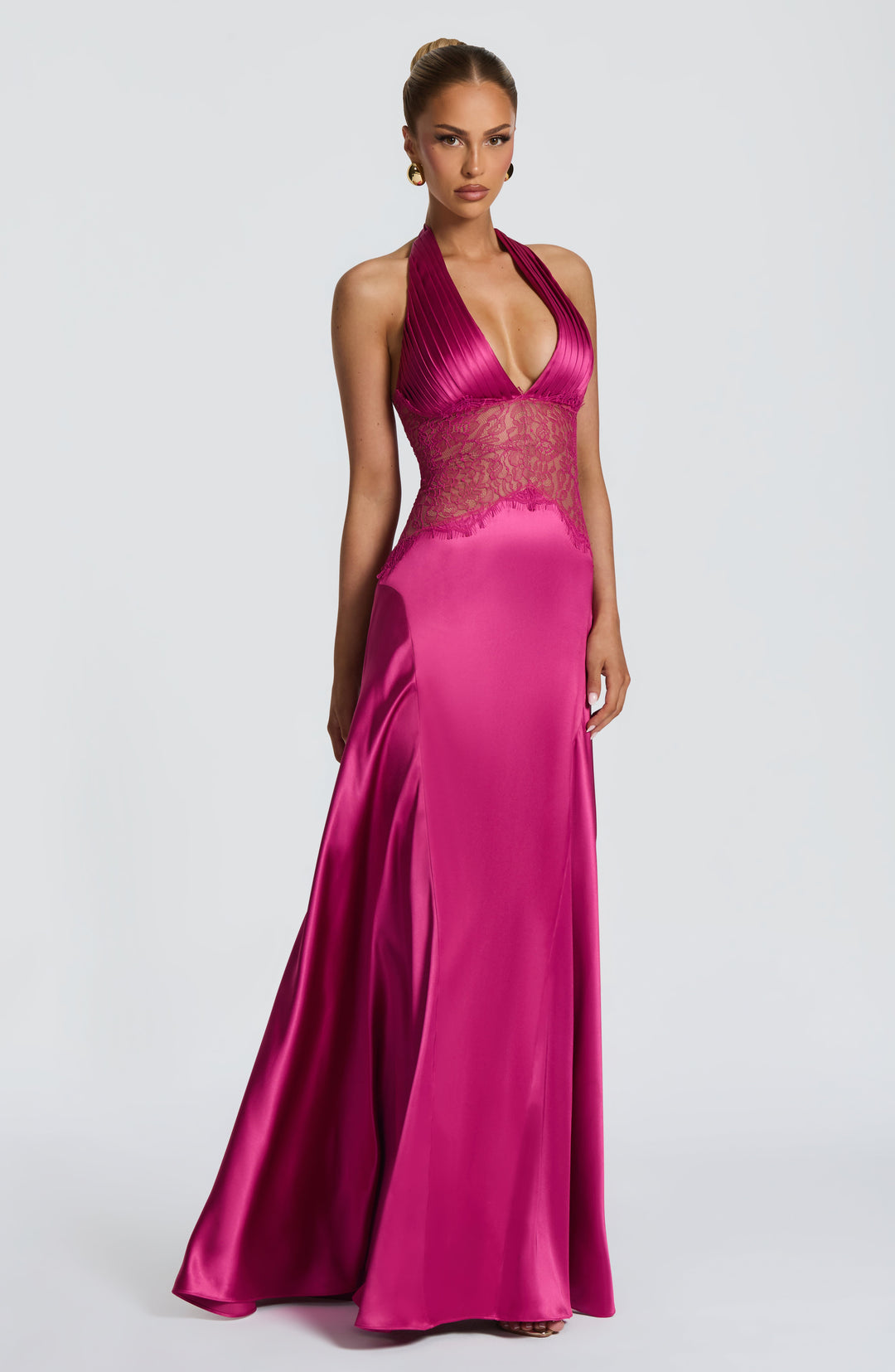Mireia | Satin Maxi Dress