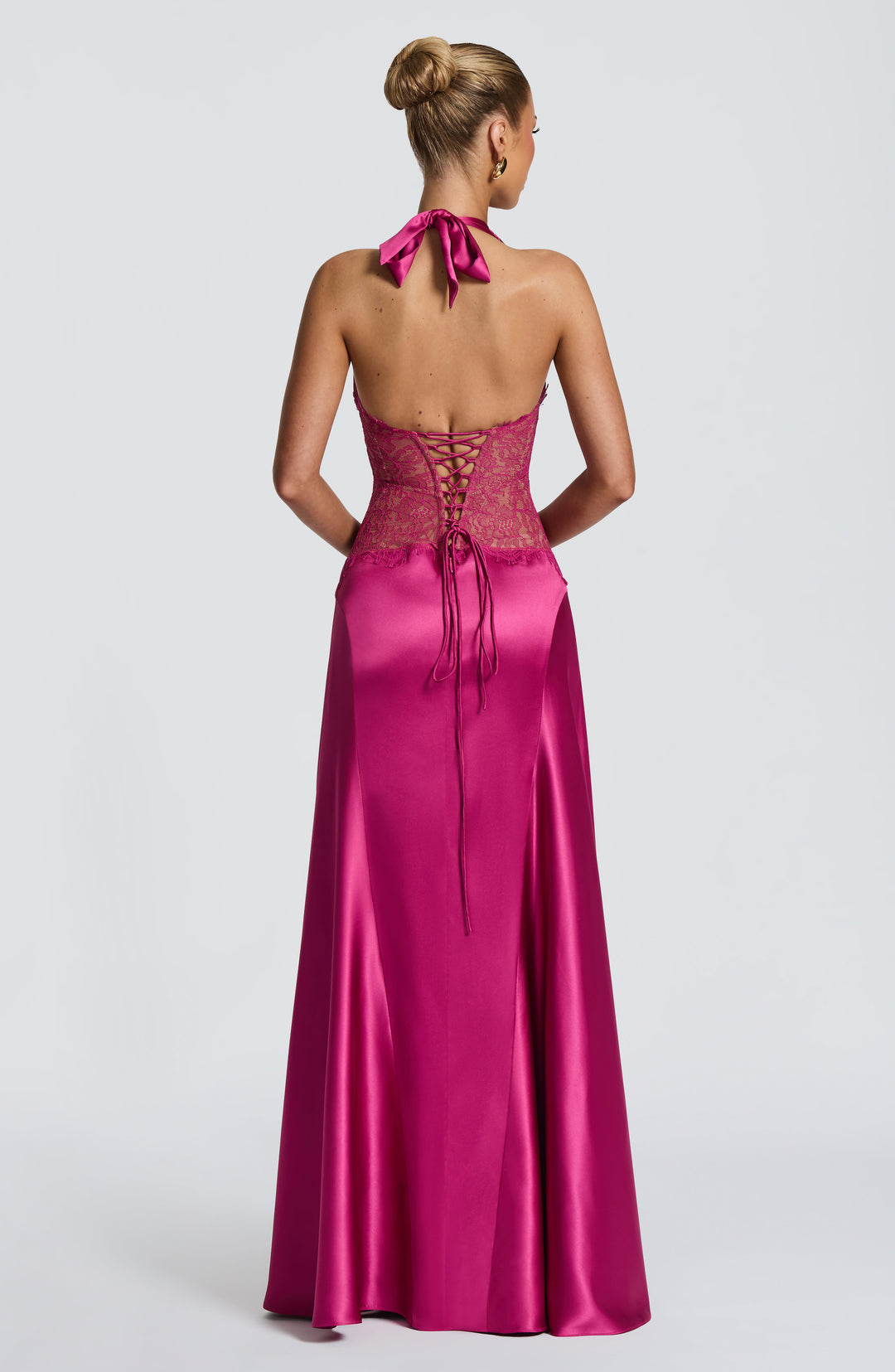 Mireia | Satin Maxi Dress