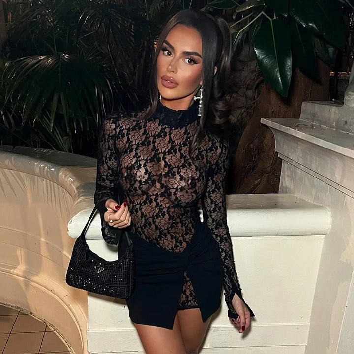 Avalynn | Elegant Sheer Dress