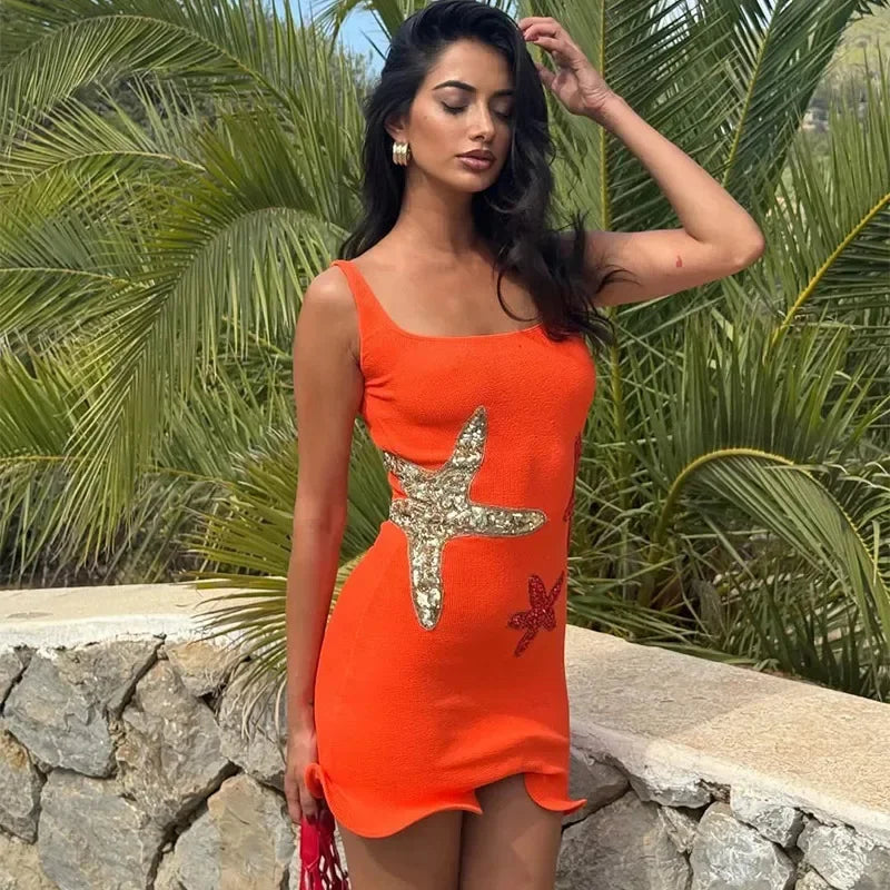 Eliana | Vibrant Embellished Dress
