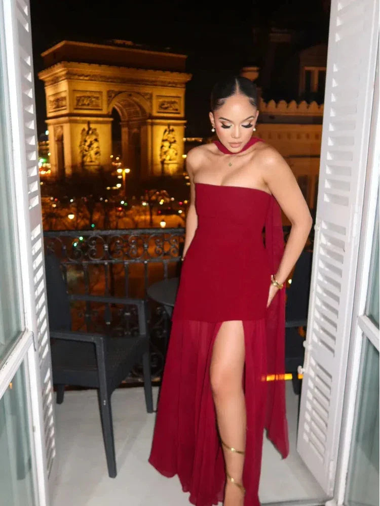 Georgia | Elegant Layered Gown