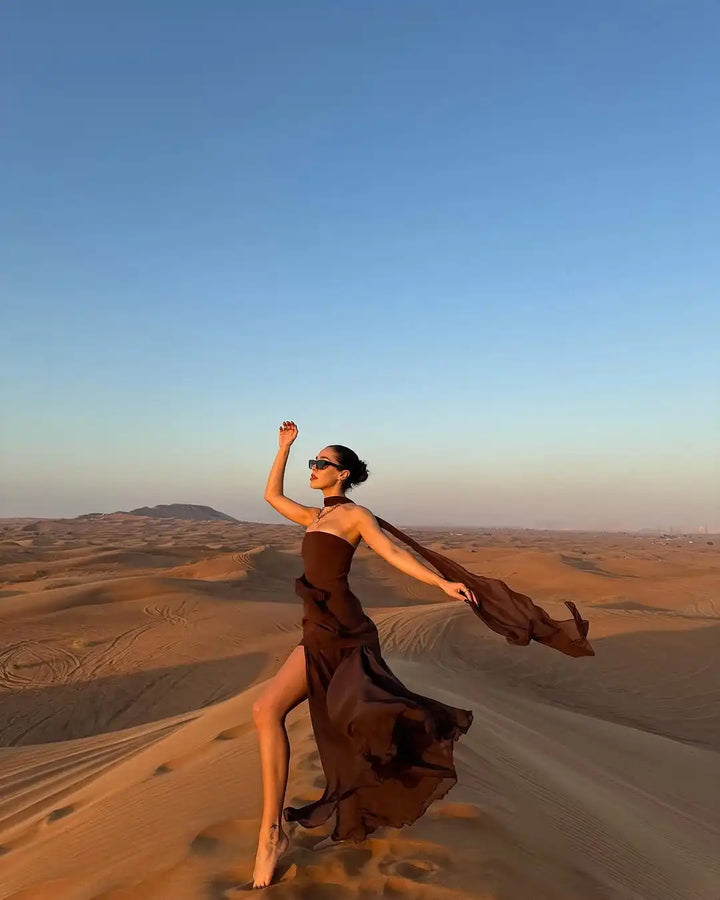 Georgia | Elegant Layered Gown