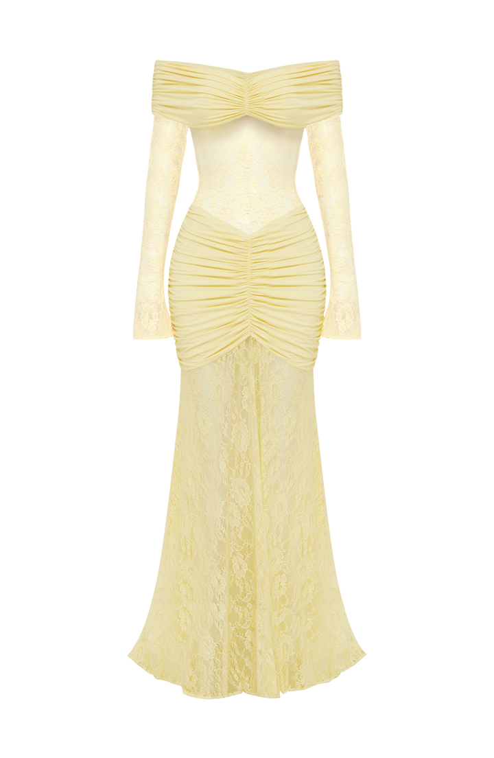 Auretta | Off-the-Shoulder Maxi Dress