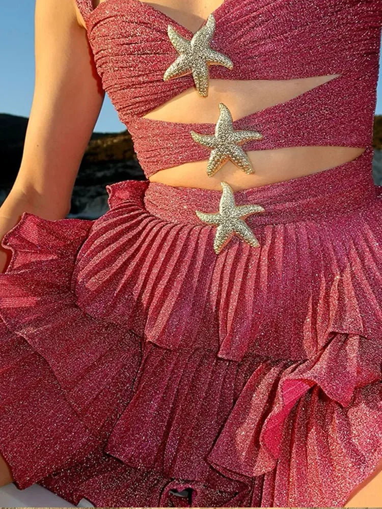 Quilla | Seastar Flare Dress