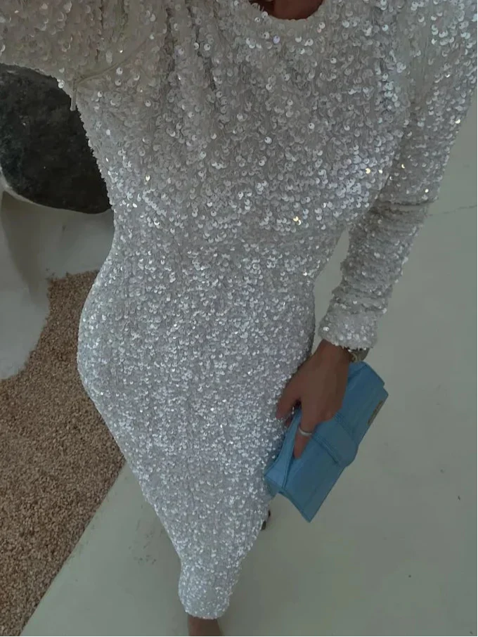 Bria | Elegant Sequin Dress
