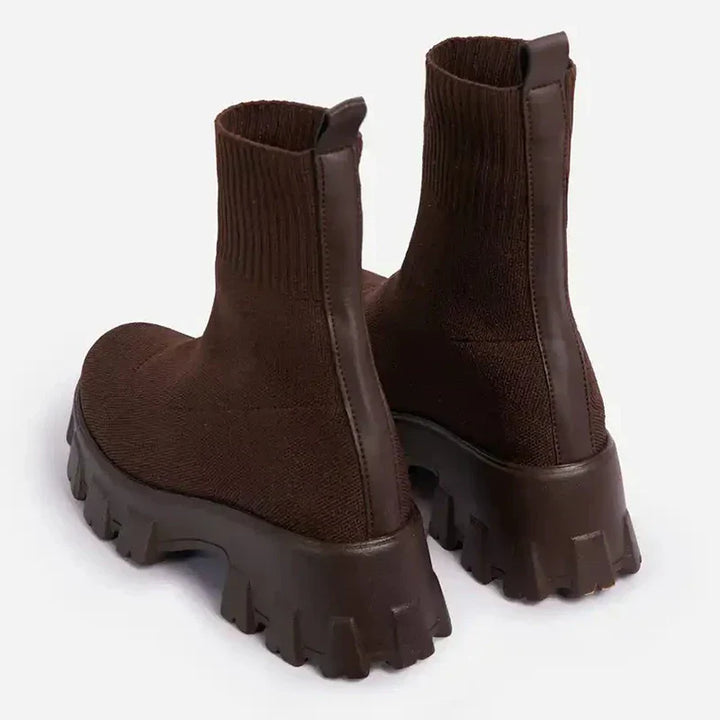 Opal | Chunky Sock Boots