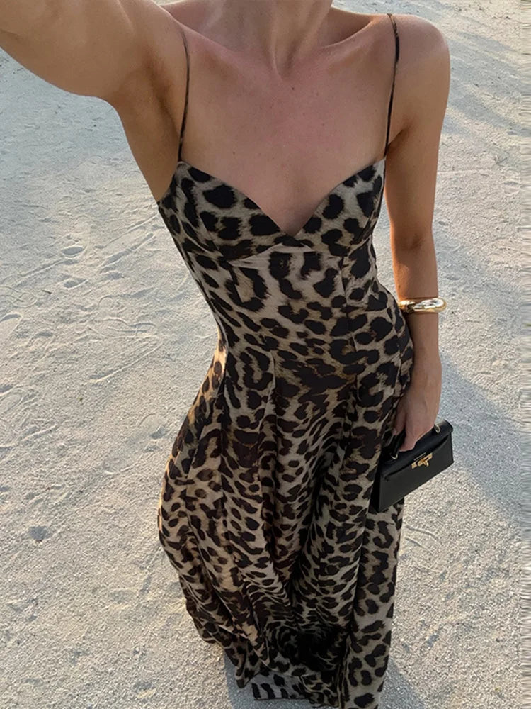 Antonella | Leopard Maxi Dress