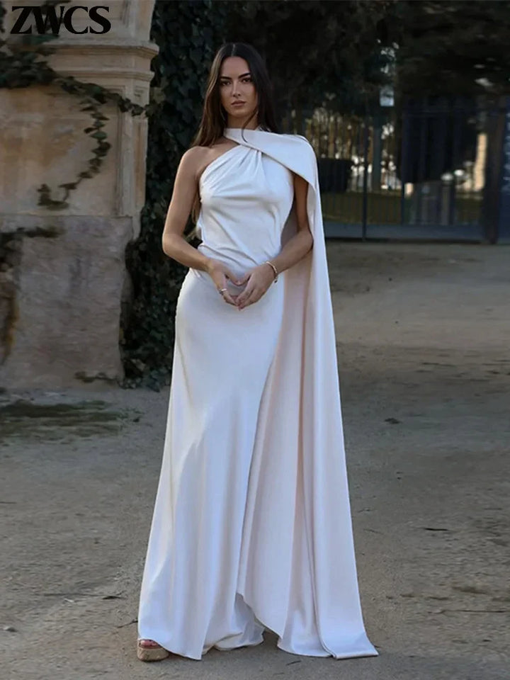 Adaline | Timeless Cape Gown