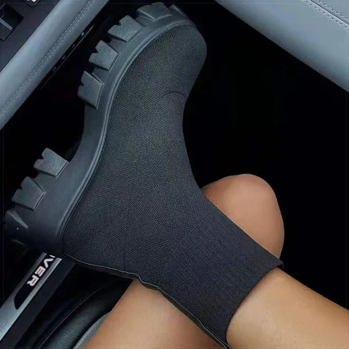 Opal | Chunky Sock Boots