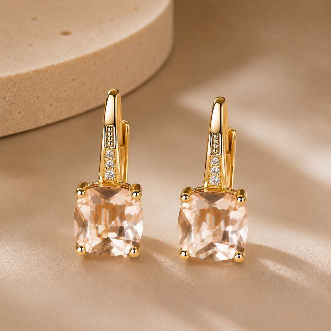 Talindra | Shimmering Drop Earrings