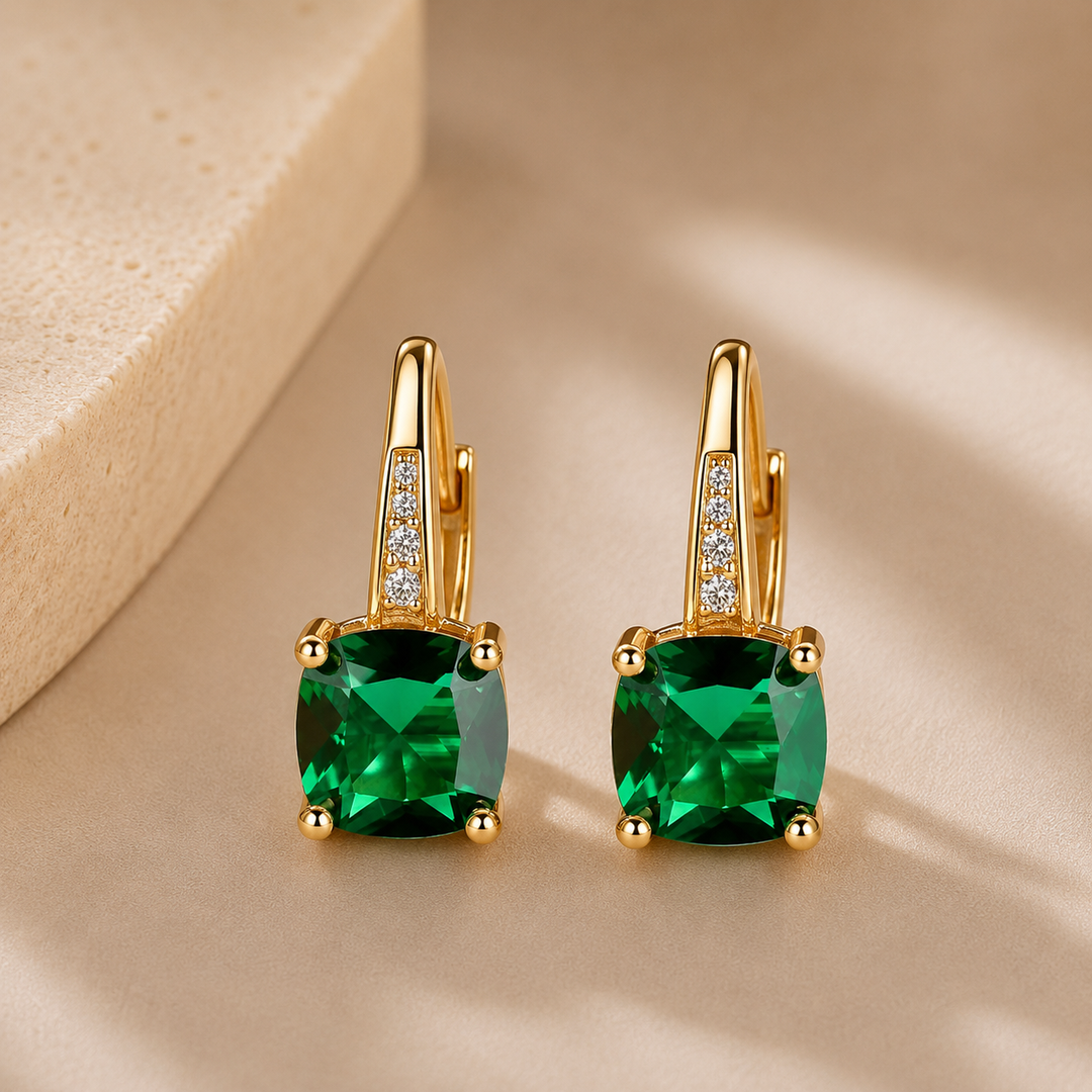 Talindra | Shimmering Drop Earrings