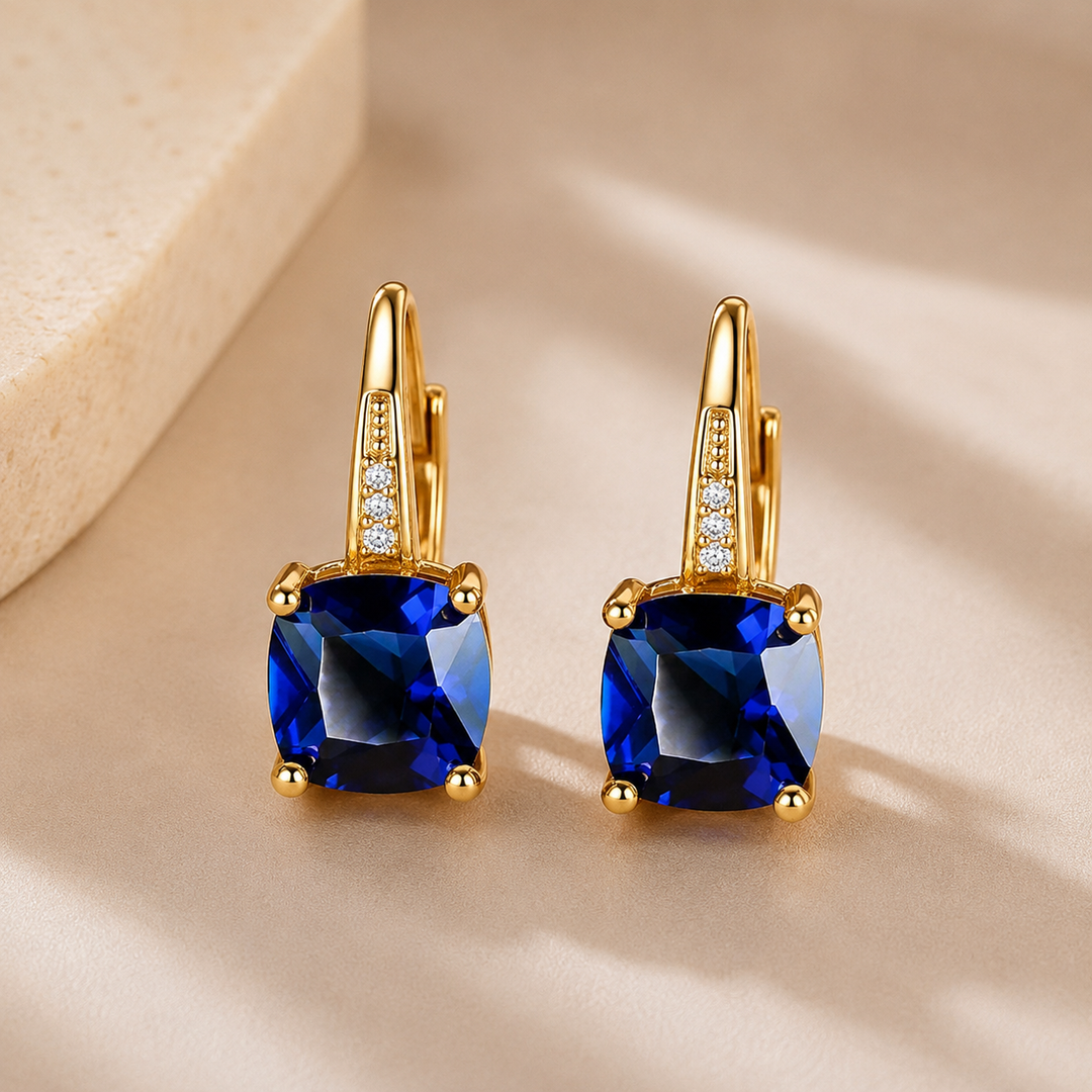 Talindra | Shimmering Drop Earrings