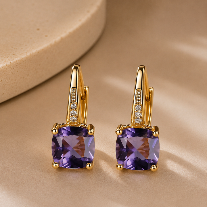 Talindra | Shimmering Drop Earrings