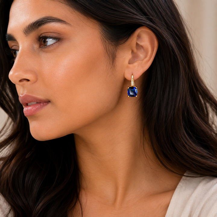Talindra | Shimmering Drop Earrings