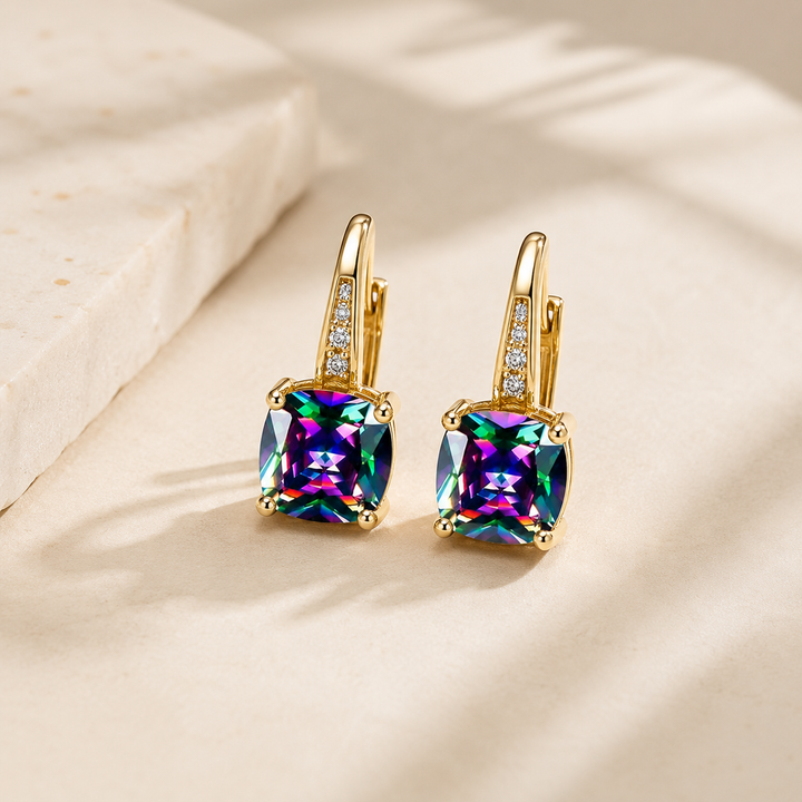 Talindra | Shimmering Drop Earrings